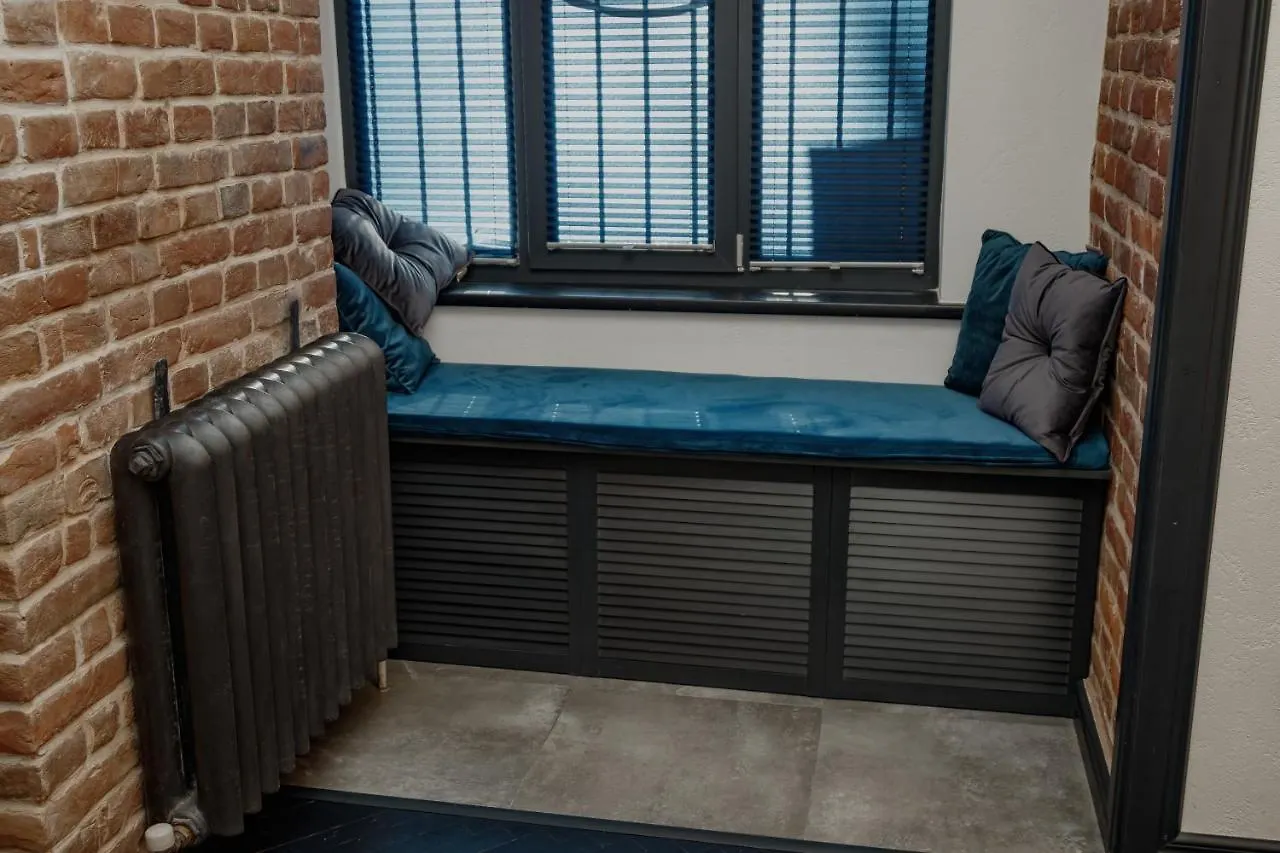 Warm Brick Wall Apartment Lviv